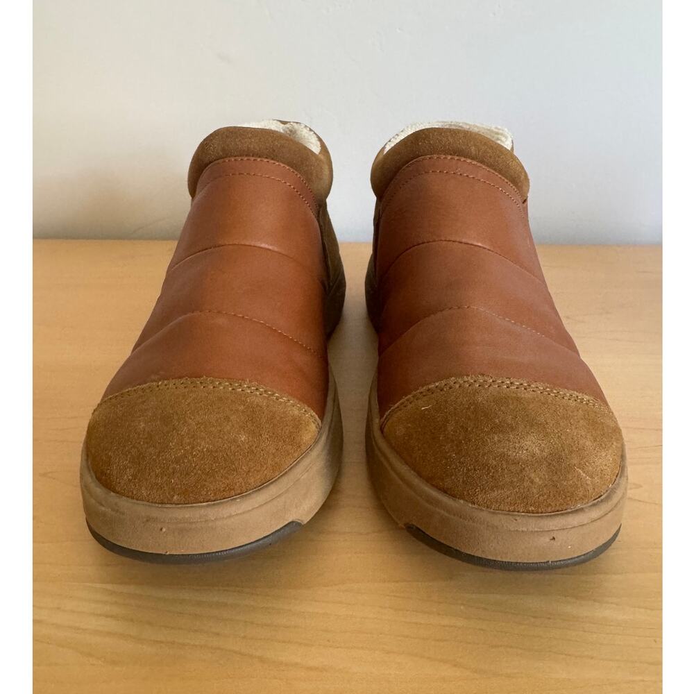 Stio Women's Colter Low Slip On Boot Brown Suede Leather Shoes Size: 7